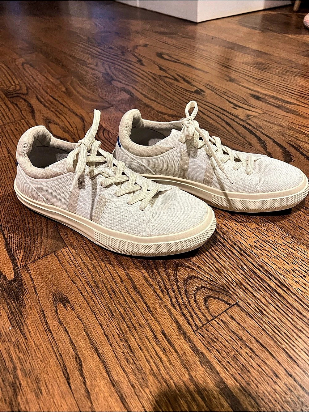 Rothy’s Women's Cream and White Sneakers US 9